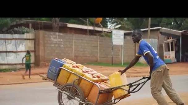 La galère de l'eau à Bangui