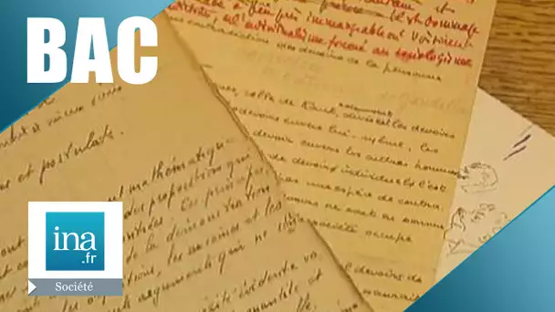 Le bac philo a 200 ans | Archive INA