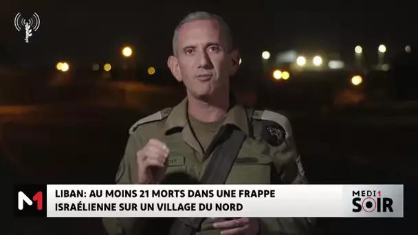 Liban : au moins 21 morts dans une frappe israélienne sur un village du nord