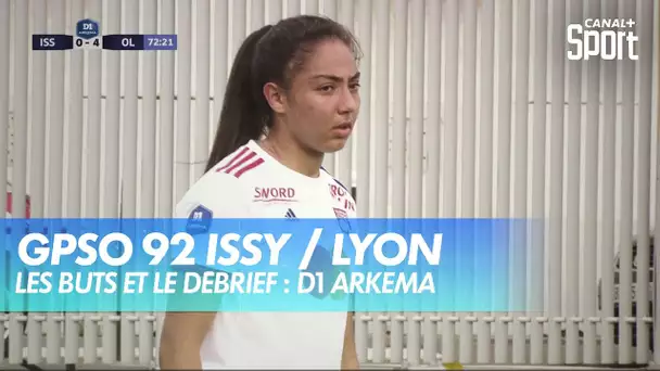 Les buts et le débrief de GPSO 92 Issy / Lyon - D1 Arkema