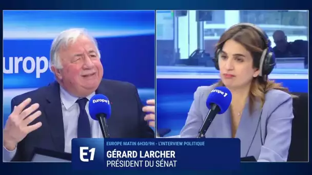 Larcher : "C'est pas des candidats pro-Poutine qui peuvent espérer être au second tour"