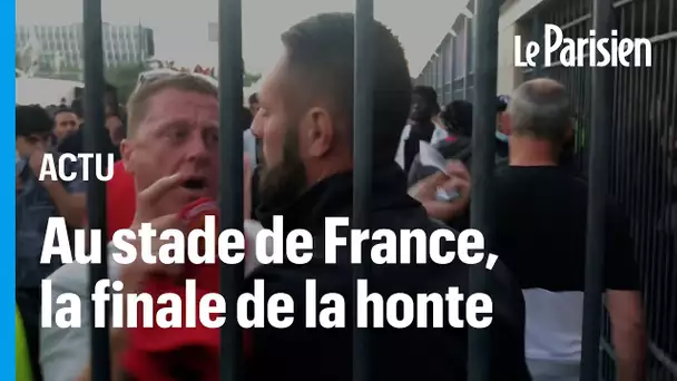 «Des personnes sans billet ont perturbé l'entrée»: l'enceinte du Stade de France forcée par des fans