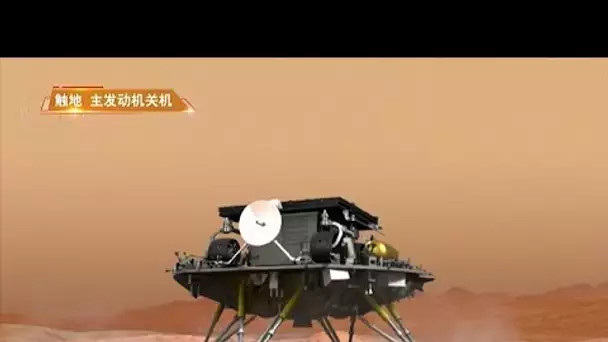 Pékin à la conquête de Mars : la Chine y fait atterrir son robot Zhurong