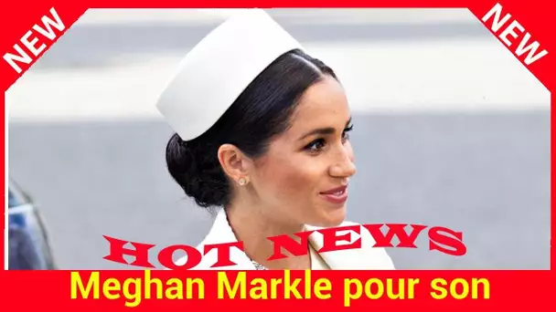 Meghan Markle pour son accouchement aussi elle brise les traditions