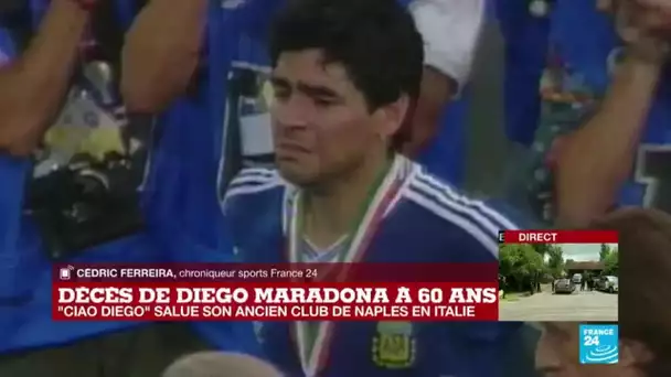 Décès de Diego Maradona : "une onde de choc" en Colombie