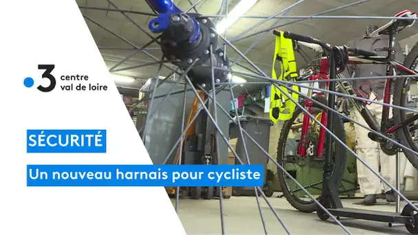 Orléans : un nouveau harnais pour cycliste pour augmenter la visibilité et la sécurité