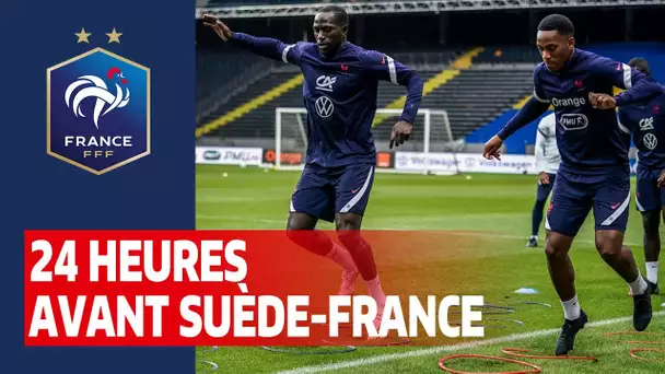 Séance de veille de match en Suède, Equipe de France I FFF 2020