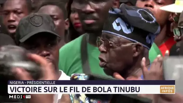 Présidentielle au Nigeria : victoire sur le fil de Bola Tinubu