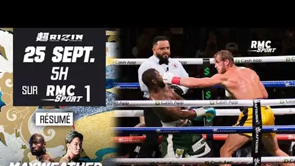 Résumé boxe : L'exhibition entre la légende Mayweather et la star de YouTube Logan Paul