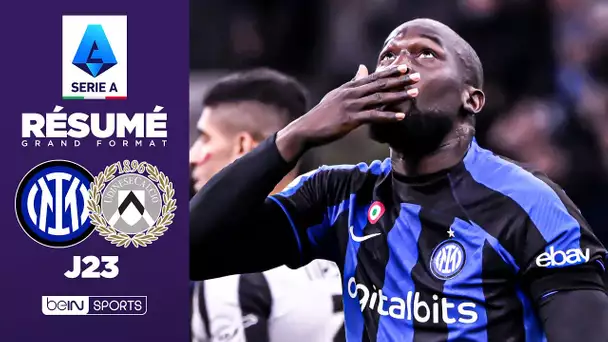 Résumé : Lukaku se réveille, l’Inter fracasse l’Udinese !