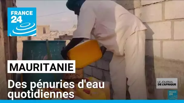 Pénuries d'eau en Mauritanie, une lutte quotidienne pour les habitants • FRANCE 24