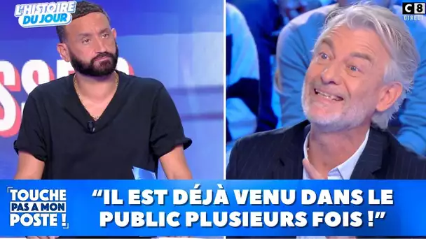 Gilles Verdez décrit l'individu qui rôde devant les locaux de TPMP !