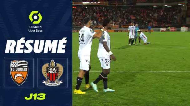 FC LORIENT - OGC NICE (1 - 2) - Résumé - (FCL - OGCN) / 2022/2023