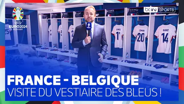 🏆 EURO 2024 : Découvrez le VESTIAIRE des Bleus avant FRANCE-BELGIQUE !