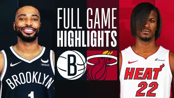 NETS at HEAT | FULL GAME HIGHLIGHTS | November 16, 2023