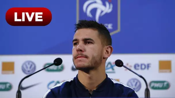 🔴 LIVE 🇫🇷  Suivez la conférence de presse de Lucas Hernandez et Adrien Rabiot #beINFWC2022