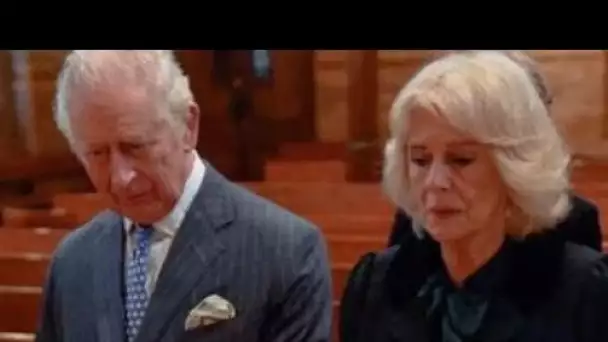 Camilla en larmes alors que la duchesse a le cœur brisé lors d'une visite émouvante à la cathédrale