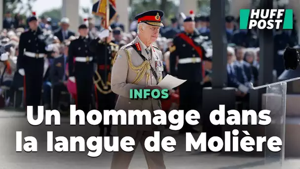 Le roi Charles III a rendu hommage aux Français (et en français) morts lors du D-Day