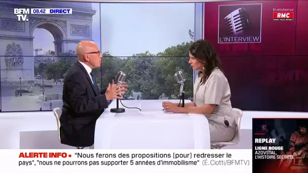 Ciotti : "'Tu touches à un uniforme de la République, tu dors en prison"