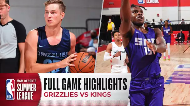 GRIZZLIES at KINGS | NBA SUMMER LEAGUE | FULL GAME HIGHLIGHTS