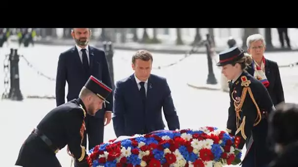 Une cérémonie du 8-Mai en format restreint pour Emmanuel Macron en raison de la pandémie