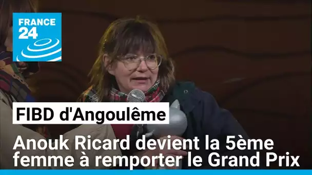 BD : Anouk Ricard, 5ème femme à remporter le Grand Prix du festival d'Angoulême • FRANCE 24