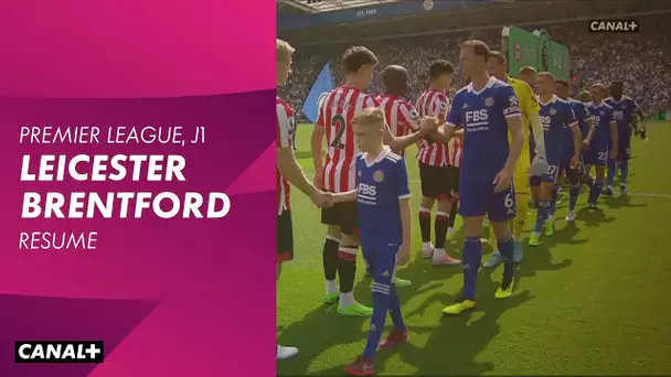 Le résumé de Leicester / Brentford - Premier League - 1ère journée