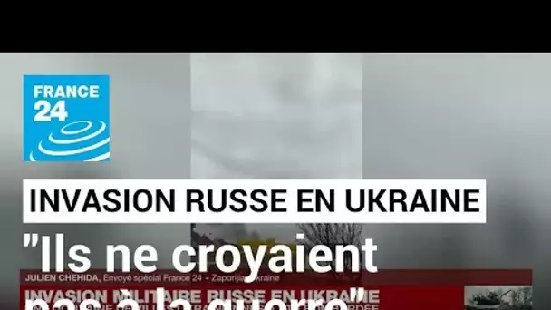 Invasion russe : en Ukraine, "les habitants ne s'étaient pas préparés car ils n'y croyaient pas"