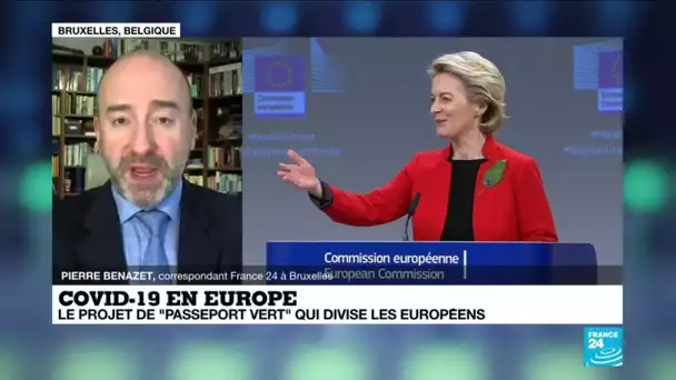 Covid-19 en Europe : le projet de "passeport vert" ne convainc pas tous les Européenns