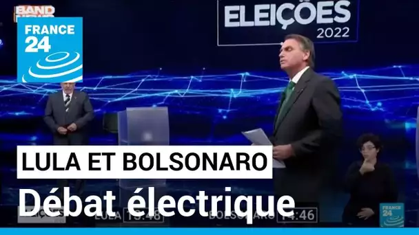 Présidentielles au Brésil : débat électrique entre Lula et Bolsonaro • FRANCE 24