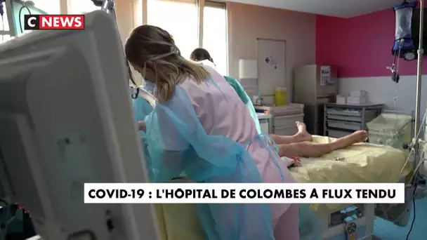 Coronavirus : l'hôpital de Colombes à flux tendu