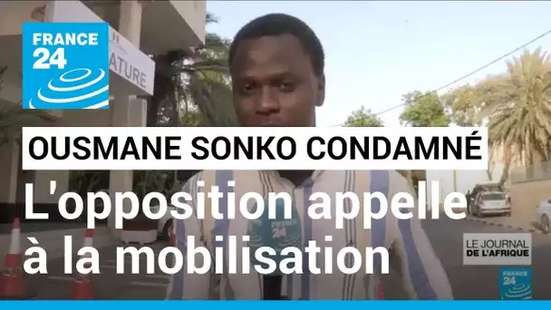 Ousmane Sonko condamné à 6 mois de prison avec sursis : l'opposition appelle à la mobilisation