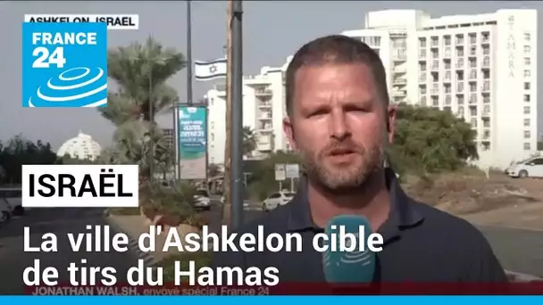 Israël : la ville d'Ashkelon cible de tirs du Hamas • FRANCE 24