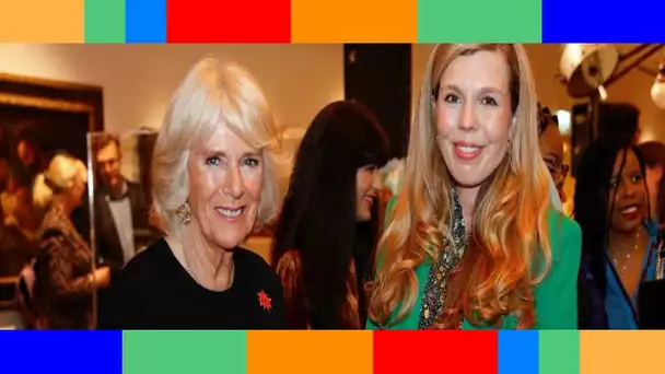 Camilla Parker Bowles taquine  sa petite blague à Carrie Johnson au sujet de sa grossesse