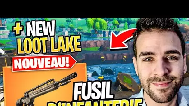 JE DÉCOUVRE LE NOUVEAU FUSIL LÉGENDAIRE CHEAT ET LOOT LAKE !