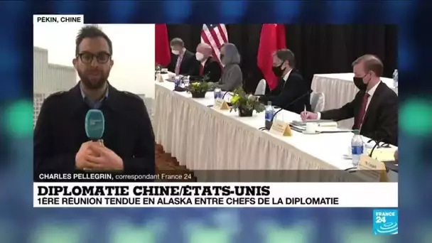 Tensions Etats-Unis/Chine : première rencontre diplomatique glaciale en Alaska