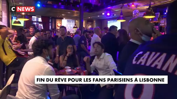 Fin du rêve pour les fans parisiens à Lisbonne