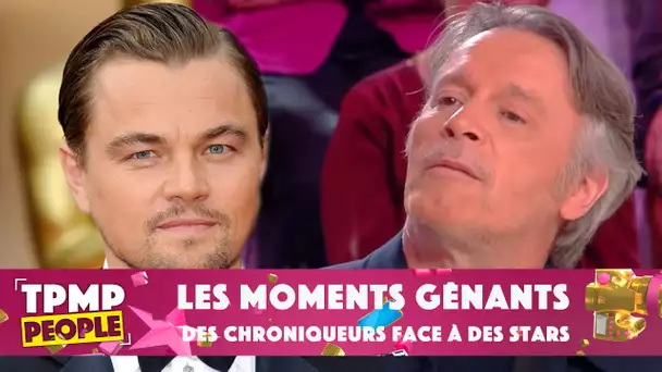 Les moments gênants des chroniqueurs face à des stars