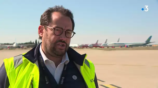 Sans avions ou presque, l'aéroport de Nîmes se réinvente pour traverser la crise du trafic aérien