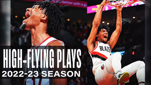 Shaedon Sharpe's Most High-Flying Plays of the 2022-23 NBA Season | #BestOfNBA