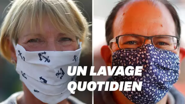 Coronavirus: comment laver son masque en tissu