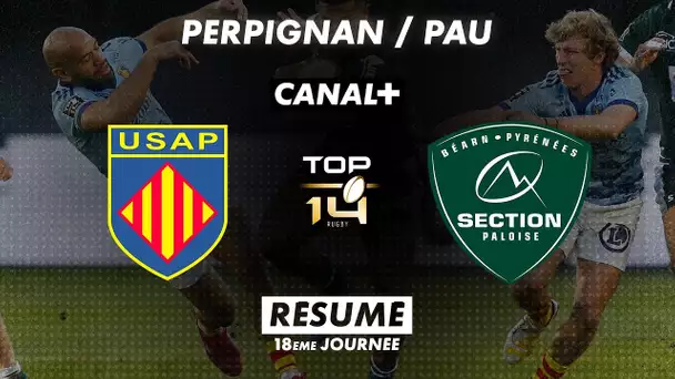 Le résumé de Perpignan / Pau - TOP 14 - 18ème journée