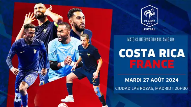 Futsal : France-Costa-Rica en direct (20h25)