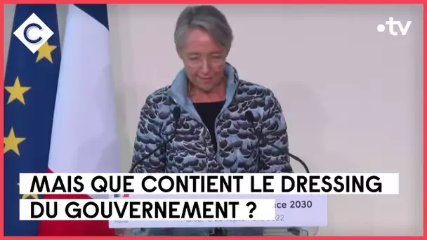 Col roulé, doudoune… les tendances hiver 2022 de l’Élysée - L’ABC - C à vous - 28/09/2022