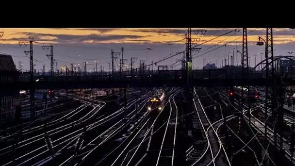 Une grève de trois jours paralyse le rail allemand