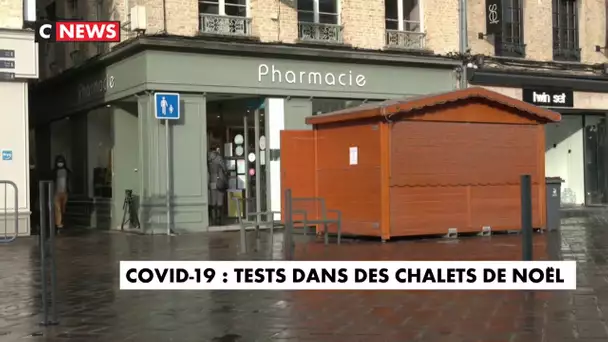 Coronavirus : Saint-Omer transforme les chalets de Noël en centres de dépistage