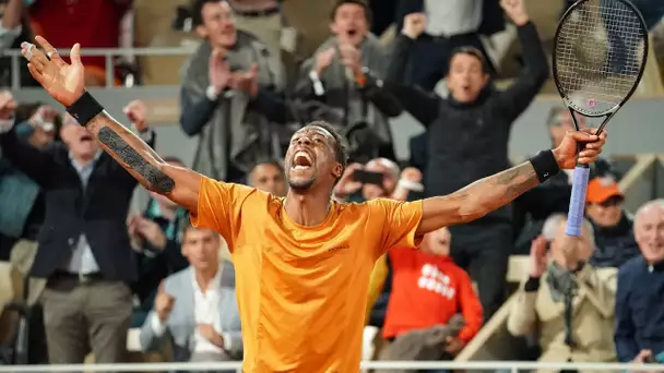 L'exploit de Gaël Monfils qui s'impose au bout d'un match fou