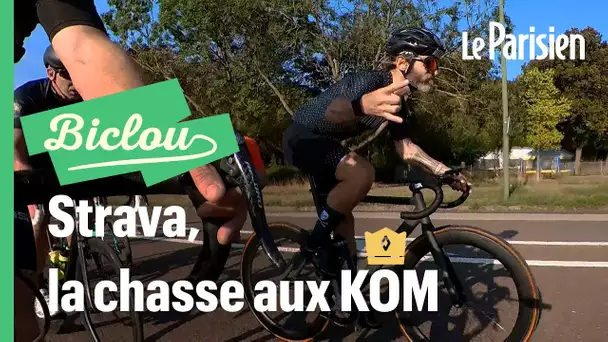 Ces cyclistes font la course à Longchamp et... dans les rues de Paris, via l'appli Strava