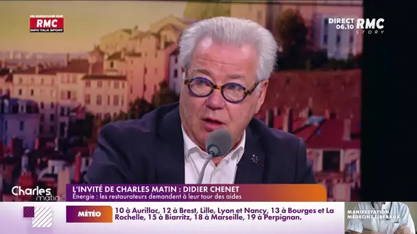 Chenet : "Nous demandons la mise en place d'un bouclier tarifaire"