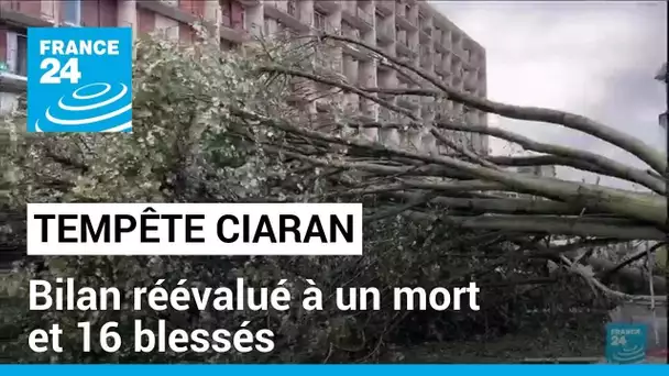 Tempête Ciaran en France : bilan réévalué à un mort et 16 blessés, de nombreux dégâts matériels